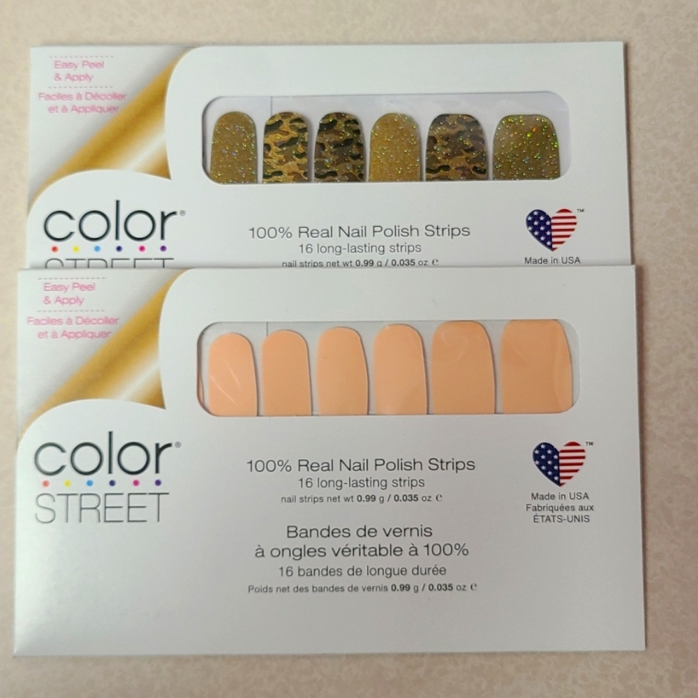 🥳Glam-ouflage Color street Nail Bundle